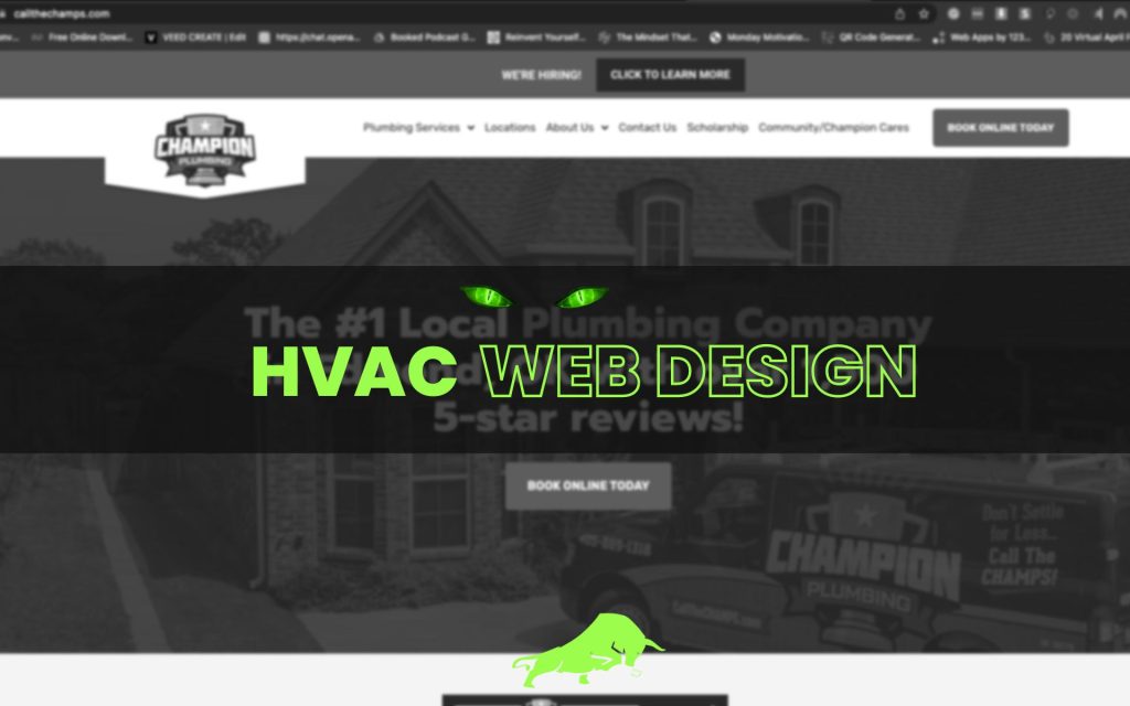 HVAC Web Design - Relentless Digital LLC
