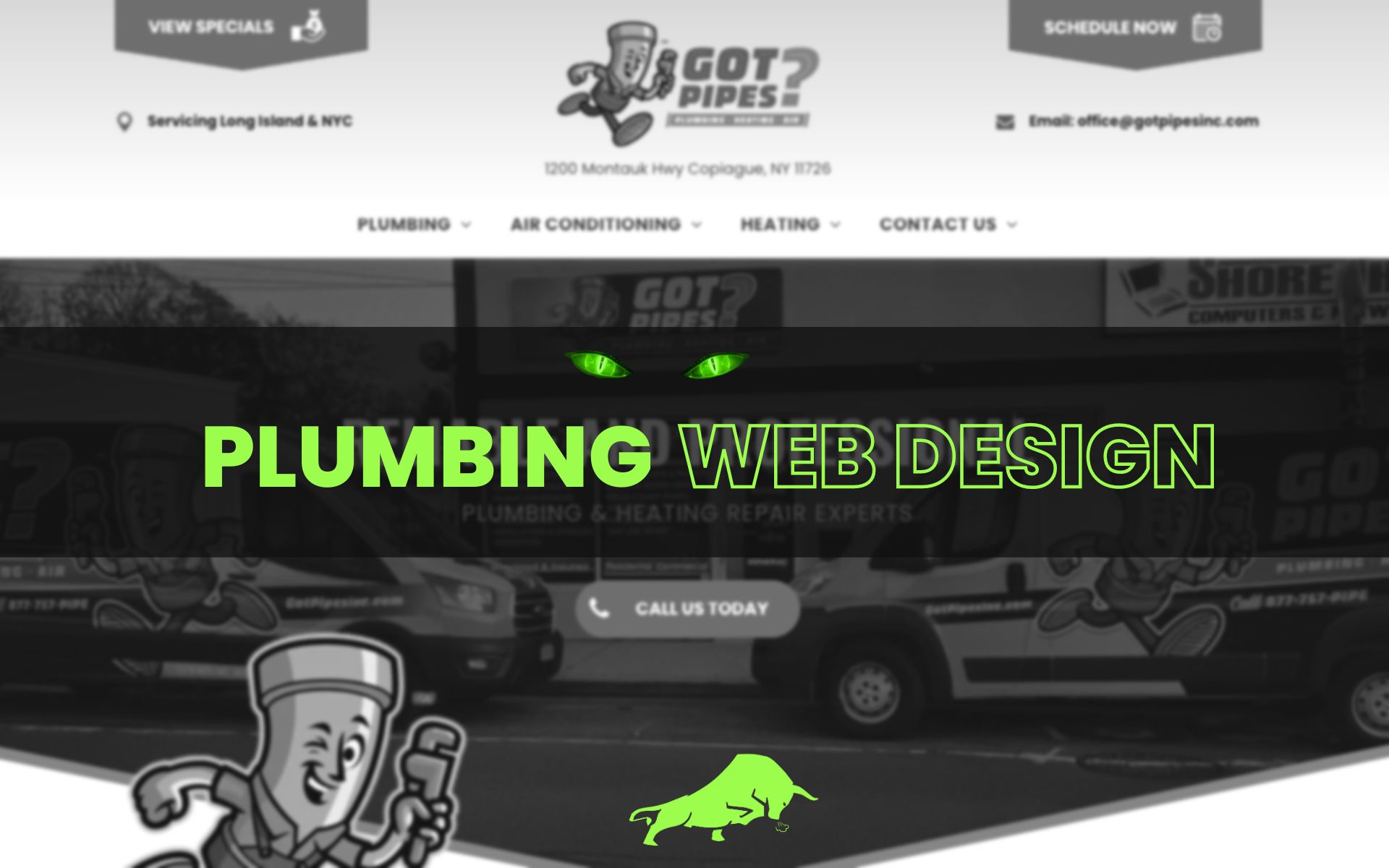 Plumbing Web Design - Relentless Digital LLC