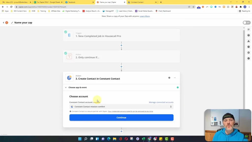 Completing Zapier Automation Set-Up