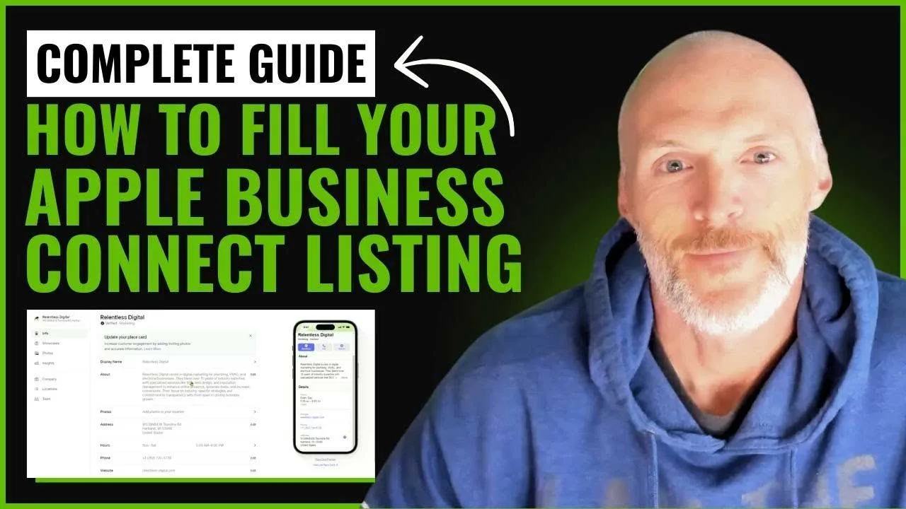 Optimize Your Apple Business Connect Listing